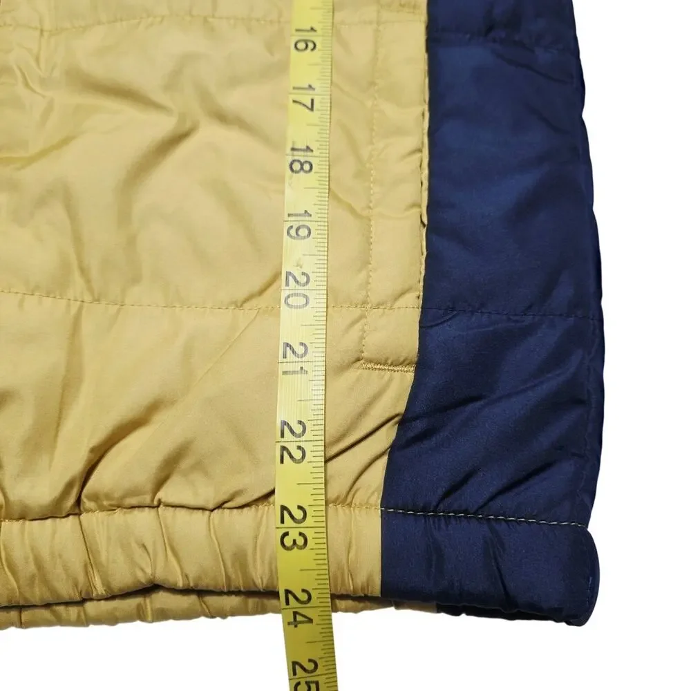 Majestic Milwaukee Brewers Double Climate Puffer Jacket Youth Medium (10/12) MLB